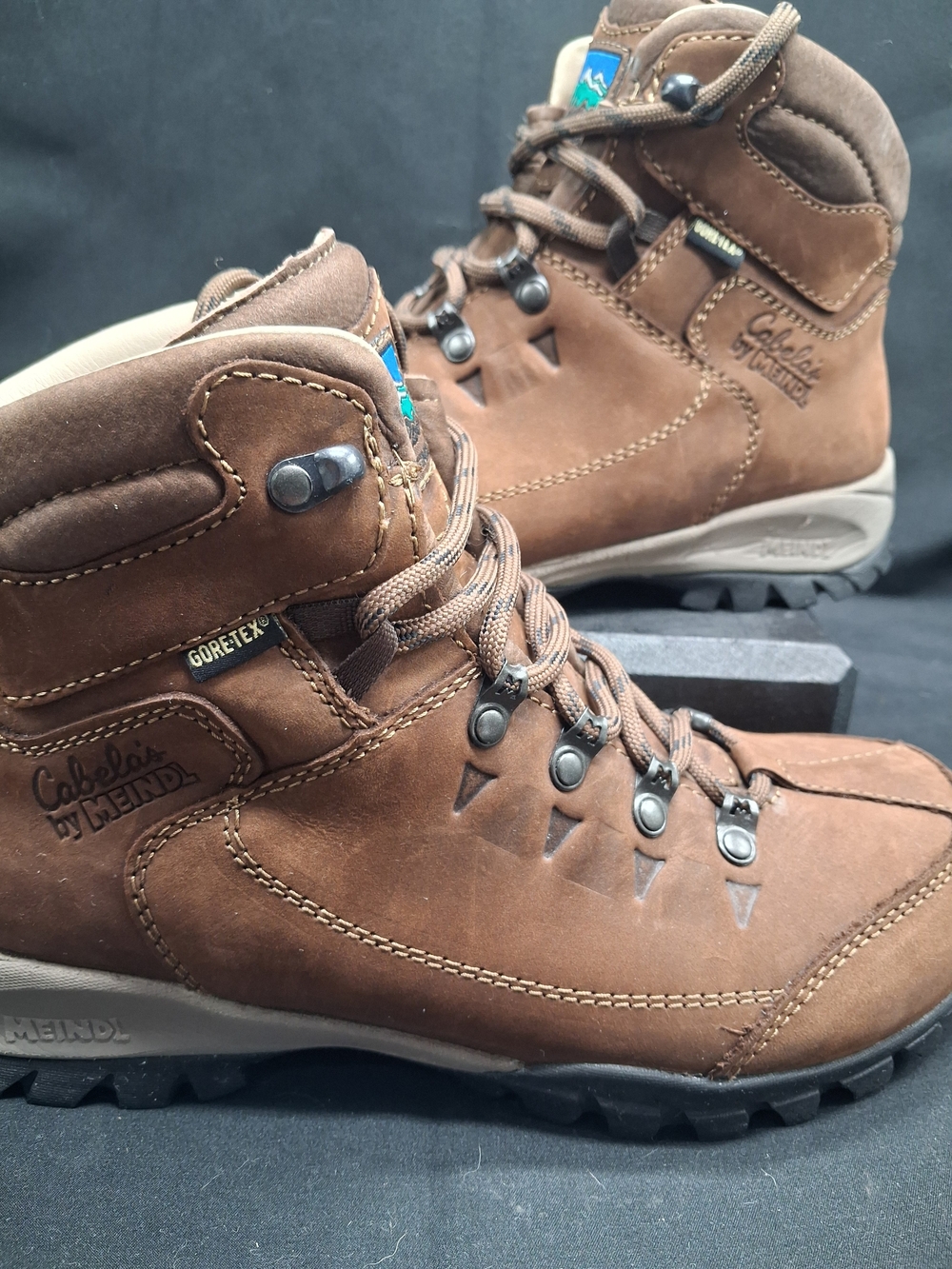 Cabela'sMeindl Brown Gore-Tex Leather Men's Hiking Boots. Like New.